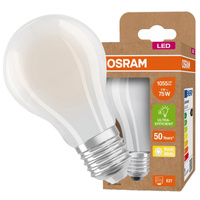 Żarówka LED A60 E27 5W = 75W 1055lm 3000K Ciepła 320° Filament CLASSIC ENERGY EFFICIENCY Osram
