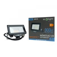 Naświetlacz LED Lampa Reflektor 10W 900lm 6500K Zimna IP65 NL-1 Ecolight