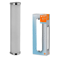 Plafon Lampa Łazienkowa Kinkiet Nad Lustro Ściemnialny E14 Chrom Bathroom Wall Luminaire IP44 Ledvance