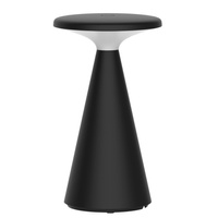 Lampka Stołowa LED Zewnętrzna Dekoracyjna 1.8W 160lm 2700K Ciepła Czarna IP44 Ściemnialna Paros Sanico Goldlux