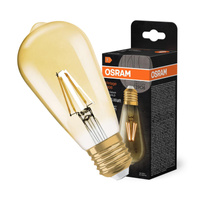 Żarówka LED Dekoracyjna ST64 Edison E27 4W = 35W 410lm 2400K Ciepła 300° Vintage 1906 Osram