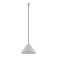Lampa Sufitowa Wisząca GU10 Szara Nowoczesna ZENITH M 10878 Nowodvorski
