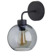 Lampa Ścienna Kinkiet BARI GRAPHITE Czarno-Grafitowa Nowoczesna E27 4019 TK Lighting