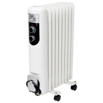 Grzejnik Olejowy 9 - Żeberkowy 3 poziomy MAX 2000W do 30m? Biały