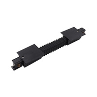Łącznik Prosty Elastyczny do Szynoprzewodów Podtynkowy Czarny PROFILE FLEX CONNECTOR 8677 Nowodvorski