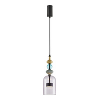 Lampa Wisząca Sufitowa ARTE 12W LED śr. 13cm Czarna Milagro