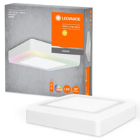 Panel LED Natynkowy Lampa Sufitowa COLOR WHITE 17W 700lm 3000K Ciepła RGB 20cm LEDVANCE