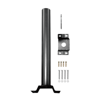 Uchwyt Montażowy do Lamp VIA 50cm Czarny Metal Eko-Light
