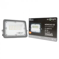 Naświetlacz LED Lampa Reflektor 20W 2000lm 4000K Neutralna IP65 Premium Line Ecolight