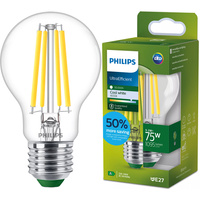 Żarówka LED E27 A60 5.2W = 75W 1095lm 210lm/W 4000K Neutralna 300° KLASA A UltraEfficient Philips