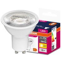 Żarówka LED PAR16 Reflektor GU10 2.8W = 25W 230lm 2700K Ciepła 120° VALUE Osram
