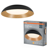 Plafon LED Lampa Sufitowa Natynkowa 36W 1600lm 3000K Ciepła 120° Brązowa Czarna Ściemnialna Orbis Alva Osram