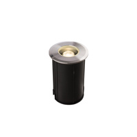 Oprawa Najazdowa Lampa Dogruntowa LED 2W 80lm 3000K Ciepła Srebrna Wodoodporna IP67 PICCO LED M 9105 Nowodvorski