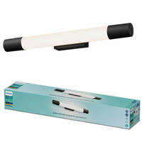 Lampa nad Lustro LED 5W 730lm 2700K 44cm IP44 Czarna Rover Philips