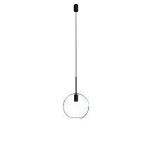 Lampa Sufitowa Wisząca E27 Czarna Nowoczesna SPHERE L 7850 Nowodvorski
