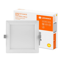 Panel LED Podtynkowy wpuszczany 12W 3000K DOWNLIGHT Slim SQ155 LEDVANCE kwadrat