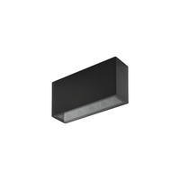 Plafon Oprawa Natynkowa Sufitowa Lampa Ogrodowa Kinkiet Elewacyjny LED 10W 500lm 3000K Ciepła Czarna Wodoodporna IP54 PIX LED 11367 Nowodvorski