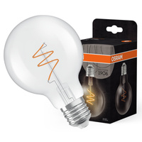 Żarówka LED Dekoracyjna G80 Kula E27 4.6W = 40W 470lm 2700K Ciepła CRI90 300° Ściemnialna Vintage 1906 Osram