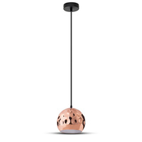 Lampa Wisząca Oprawa E27 Miedziany klosz VT-8200 V-TAC