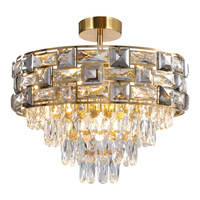 Lampa Sufitowa Żyrandol LUXURIA 9xE14 Milagro