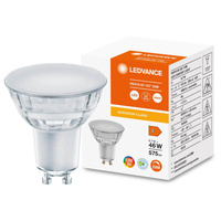 Żarówka LED GU10 6,7W = 48W 575lm 4000K Neutralna 120° CRI90 Ściemnialna Szklana LEDVANCE Superior