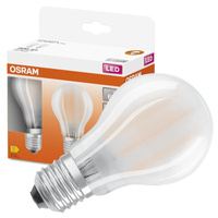2x Żarówka LED A60 E27 6.5W = 60W 806lm 4000K Neutralna 300° Retrofit Filament CLASSIC Osram