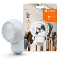 Lampka LED na Baterie SPYLUX Biała 0,3W 17lm 3000K Ciepła IP43 LEDVANCE Czujnik ruchu