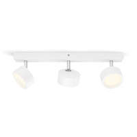 Lampa Sufitowa LED 3x 5.5W 2700K BRACIA Reflektor Oprawa Ruchoma Biała PHILIPS