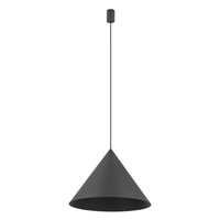 Lampa Sufitowa Wisząca GU10 Szara Nowoczesna ZENITH L 10873 Nowodvorski