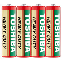 Baterie Cynkowo-Węglowe TOSHIBA HEAVY DUTY R6 AA 1,5V Folia 4szt