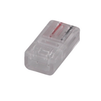 Złączka do Taśm Pasków LED COB Stała 2pin 8mm Biała Sanico Goldlux