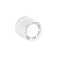 Wentylator Kanałowy 19W Podtynkowy Okrągły IPX4 Biały WIR Kanlux