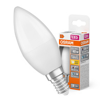 Żarówka LED B37 Świeczka E14 4.9W = 40W 470lm 2700K Ciepła CRI>97 200° CLASSIC Osram