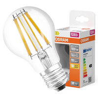Żarówka LED A60 E27 11W = 100W 1521lm 2700K Ciepła 320° Retrofit Filament CLASSIC Osram
