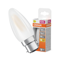 Żarówka LED B35 Świeczka B22d 5.5W = 60W 806lm 2700K Ciepła 300° Retrofit Filament CLASSIC Osram