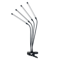 Lampka do Roślin LED Wspomagająca Wzrost 10W Klips Czarny Vitaro Kobi