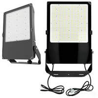 Naświetlacz LED Zewnętrzny Ogrodowy 500W 77500lm 4000K Neutralny Ściemnialny 60° IP66 IK08 Czarny US Kobi