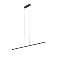 Lampa Liniowa Sufitowa Wisząca LED 32W 1800lm 4000K Neutralna Czarna BAR LED M 10848 Nowodvorski