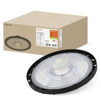 Lampa LED Oprawa Przemysłowa 87W 13000lm 4000K Neutralna z Czujnikiem Ruchu Zmierzchu Czarny IP65 IK08 High Bay Gen 4 Ledvance