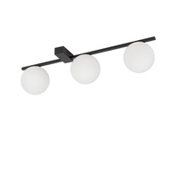 Lampa Sufitowa 3x G9 Czarna Nowoczesna PIK 10301 Nowodvorski