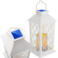 Lampa Solarna Ogrodowa LED Stojąca Latarnia LIRIO 2 IP44 Wisząca Latarenka LUMILED