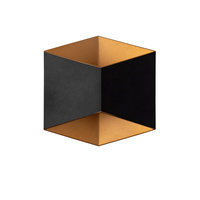 Lampa Ogrodowa Zewnętrzna Kinkiet Elewacyjny Oprawa Natynkowa LED 10W 750lm 3000K Ciepła Czarna Wodoodporna IP54 Nowoczesna TRIANGLES 8141 Nowodvorski