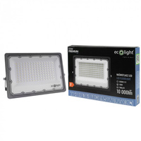 Naświetlacz LED Lampa Reflektor 100W 10000lm 6500K Zimna IP65 Premium Line Ecolight