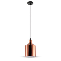 Lampa Wisząca Oprawa E27 Złoty klosz VT-8175 V-TAC
