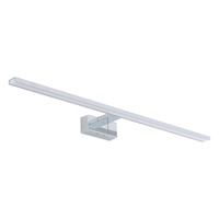 Kinkiet Ścienny Lampa Natynkowa LED 15W 1100lm 3000K Ciepła Chrom Wodoodporna Łazienkowa IP44 Nowoczesna CEZANNE LED L 10667 Nowodvorski