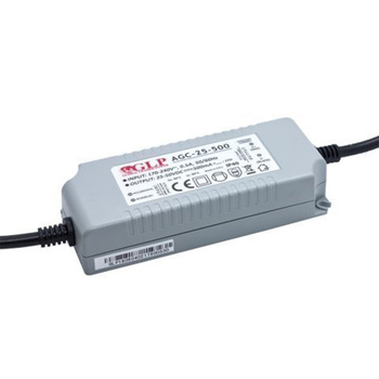 Zasilacz LED STAŁONAPIĘCIOWY AGC-25-500 25..50V DC 500mA 25W IP40 HERMETYCZNY GLP