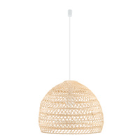 Lampa Sufitowa Wisząca E27 Biała Skandynawska BOHO L 11152 Nowodvorski