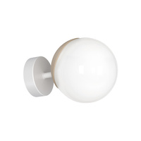 Lampa Ścienna Kinkiet SFERA Drewniana 1xE14 Milagro