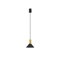 Lampa Sufitowa Wisząca GU10 Czarna Nowoczesna HERMANOS A 8103 Nowodvorski