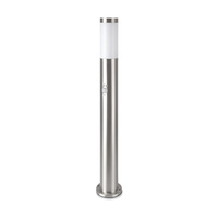 Lampa Ogrodowa Słupek E27 IP44 Z czujnikiem ruchu 80CM Satynowy nikiel VT-838 V-TAC